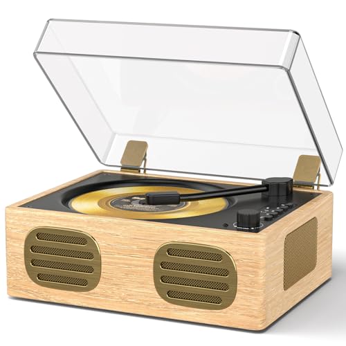 MANGOSTAN Portable Bluetooth CD Player (Apricot)