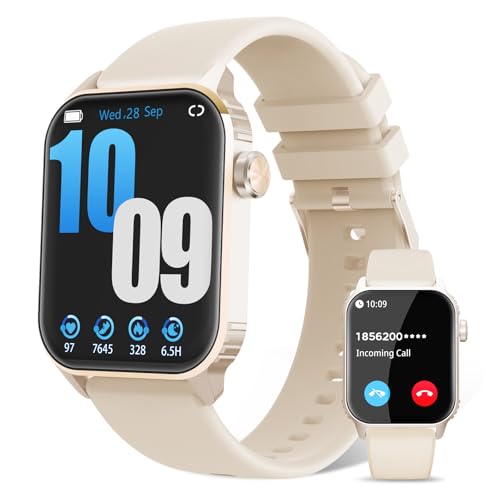 120 Sports Modes Smartwatch — Rose Gold (One Size)