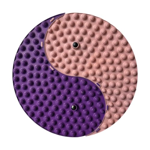 Tai Chi Reflexology Foot Massager Mat - Pink/Purple