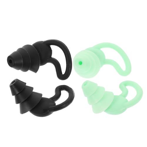Reusable Silicone Earplugs - Noise Reduction, Assorted