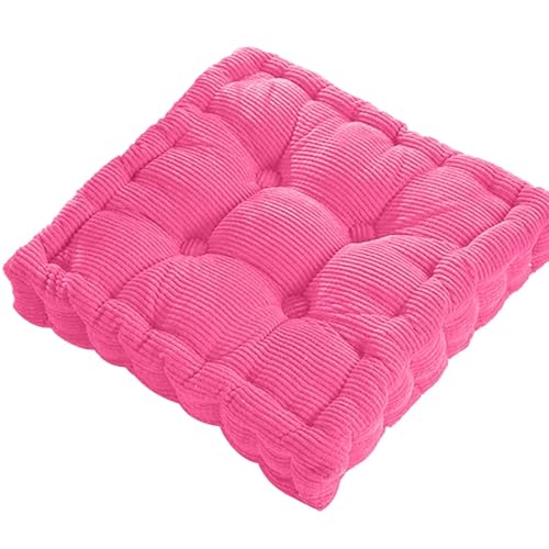 LYAFNG Pink Meditation Floor Cushion Set, 40x40 cm