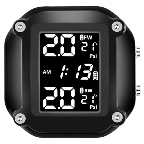 Adjustable LCD Motorcycle Tire Pressure Monitor
