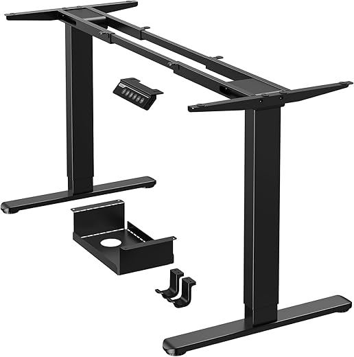 Dual Motor Adjustable Standing Desk Frame