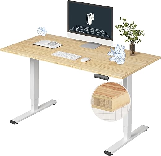 FLEXISPOT E6 Bamboo Desk