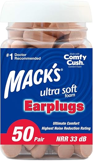 Mack's Ultra Soft Foam Earplugs