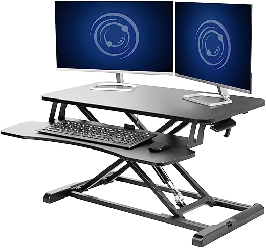 VIVO 32 inch Height Adjustable Desk Converter