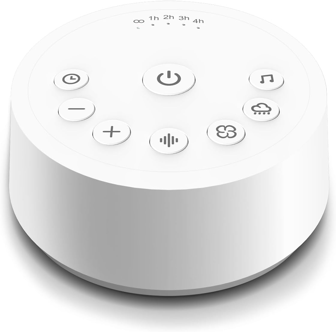White Noise Sleep Sound Machine – 25 Sounds, 32 Volumes