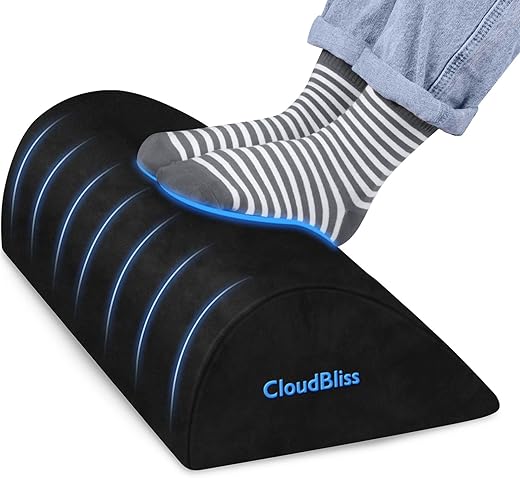 CloudBliss Ergonomic Foot Rest for Comfort at Work