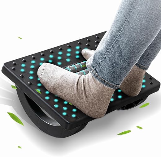 CasaZenith Ergonomic Foot Rest - Office Comfort Solution