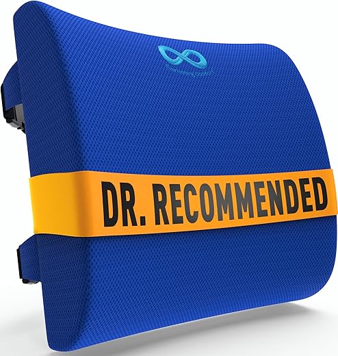 Everlasting Comfort Memory Foam Lumbar Support Pillow