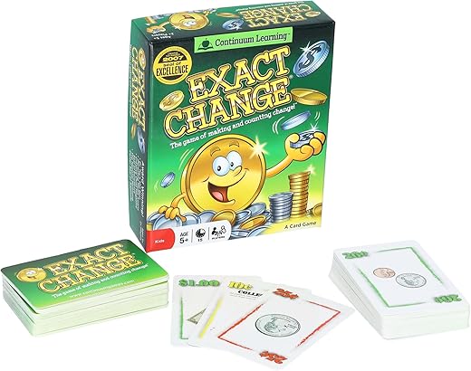 Continuum Games Exact Change - Money Skills Card Game