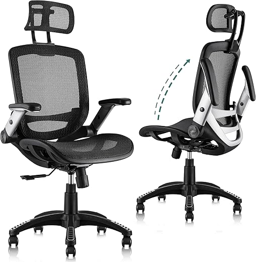 GABRYLLY Ergonomic Office Chair - 400 lbs Weight Capacity