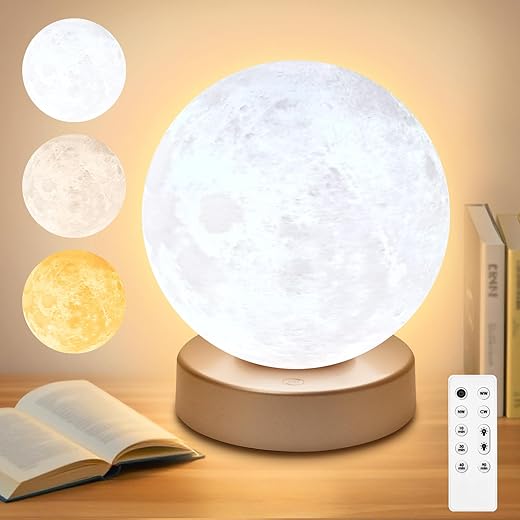 10,000 Lux Light Therapy Lamp – Full-Spectrum, 3 Temps