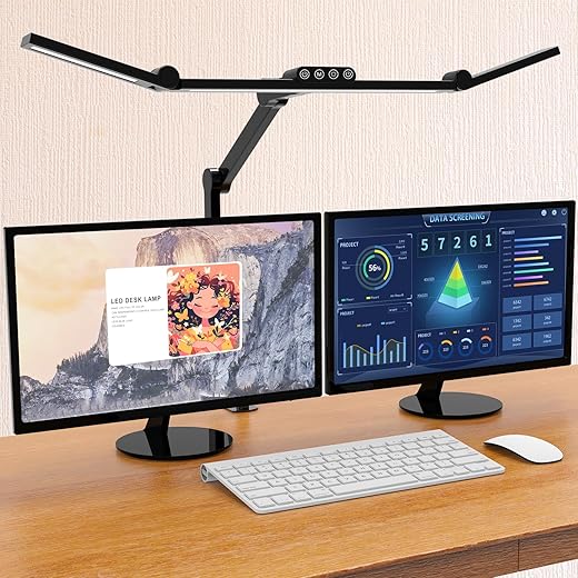 Micomlan Desk Lamp - 45° Asymmetric Light Design
