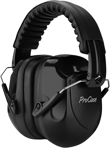 ProCase NRR 28dB Noise Reduction Earmuffs – Adults & Kids