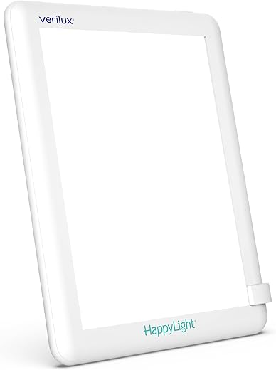 Verilux HappyLight Lucent 10,000 Lux Light Therapy Lamp
