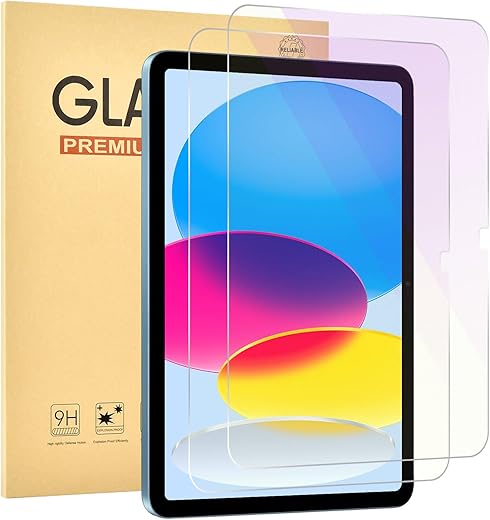 2-Pack Anti-Blue Light iPad Screen Protector — Eye Protection