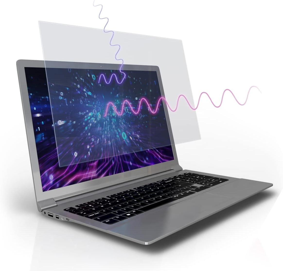 3-Pack Anti-Blue Light Matte Laptop Screen Protectors 13.3-inch