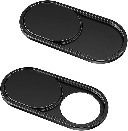 CloudValley Ultra-Thin Metal Webcam Cover 2-Pack – Privacy