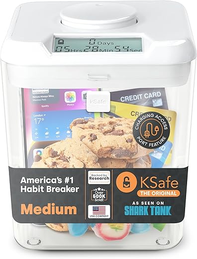 Kitchen Safe Time-Lock Habit Container