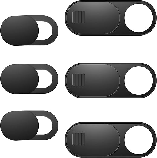 6-Pack Ultra-Thin Webcam Privacy Covers for Laptop & Phone