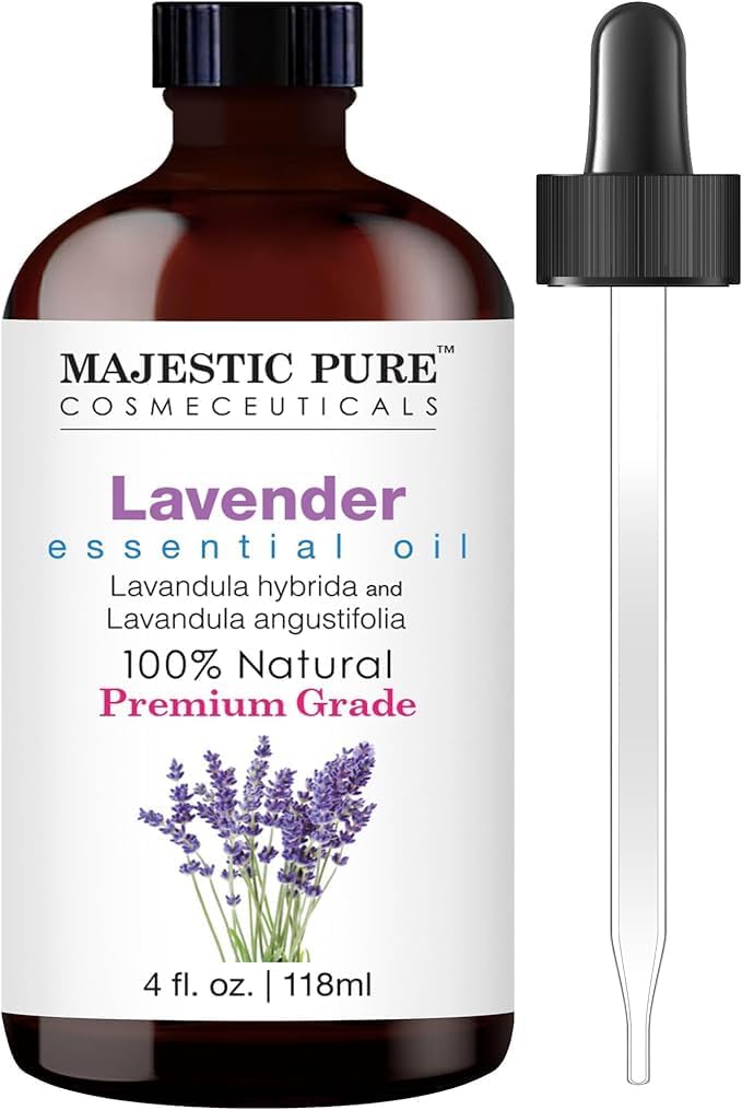 Majestic Pure 100% Lavender Essential Oil 4 fl oz