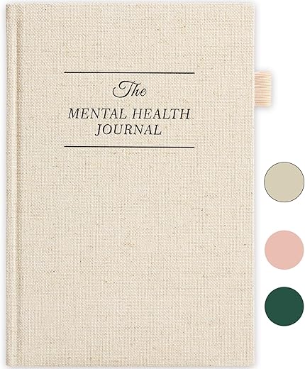 5 MINUTES A DAY: 5-Min Mental Health Journal for Women, Beige