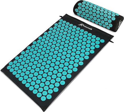 ProsourceFit Acupressure Mat & Pillow – Back & Neck Relief