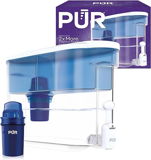 PUR 30-Cup Water Filter Dispenser – Includes Genuine Filter
