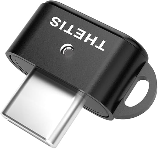 Thetis Nano-C USB-C FIDO2 Passkey Security Key – TOTP 2FA