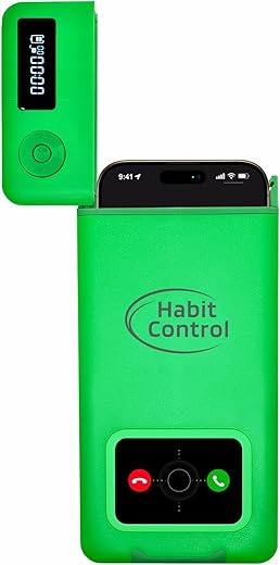 Habit Control Timed Lock Box with Charger 24-Hour Timer