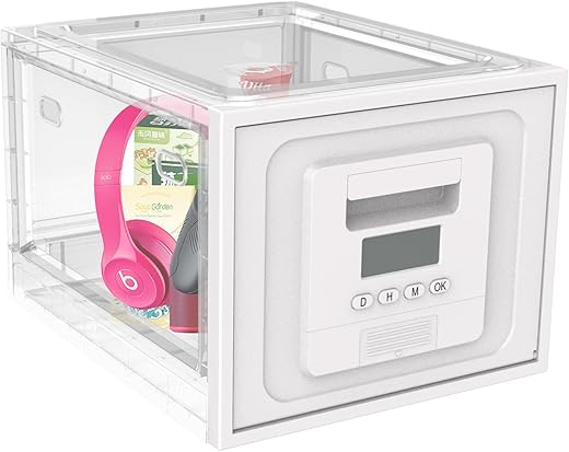 SANIDIKA Combo Timer Lock Storage Box (Self-Control)