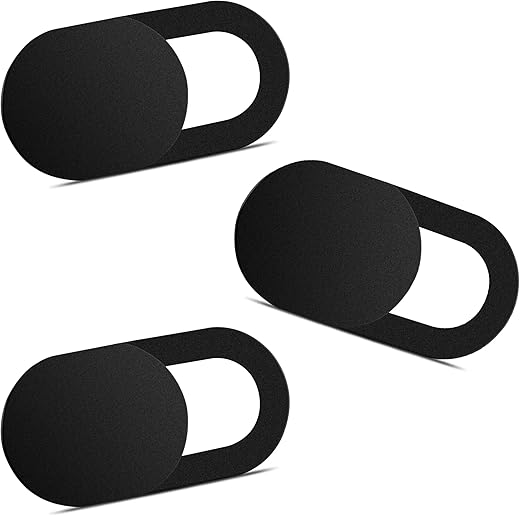 3-Pack Ultra-Thin Slide Webcam Covers – Privacy